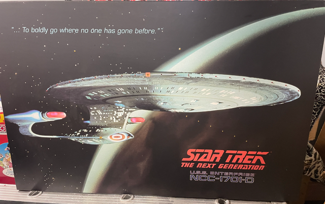 Star Trek: The Next Generation U.S.S. Enterprise NCC-1701-D Post