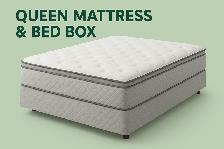 Queen Bed Frame & Mattress For Sale