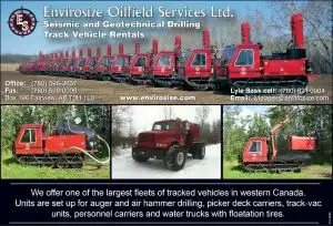 Seismic and Geotechnical Drilling Track Vehicle rentals
