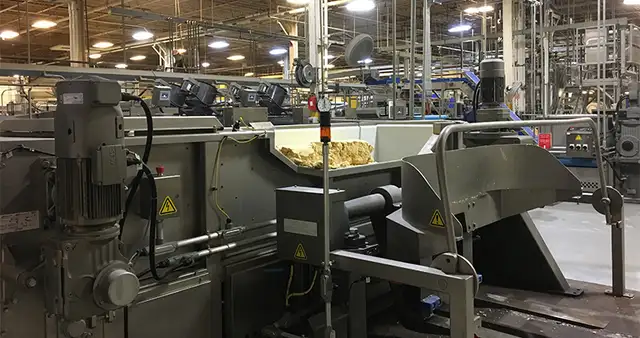Dough dumper