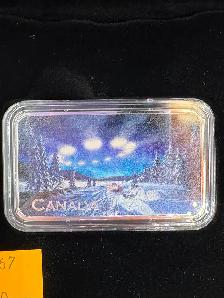.999 Fine Silver Coin(s) Canada's Unexplained Phenomena - Photo 2