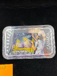 .999 Fine Silver Coin(s) Canada's Unexplained Phenomena - Photo 6