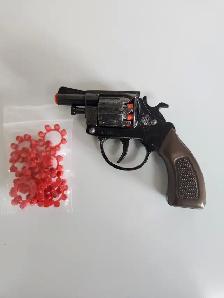 VINTAGE VICTORY TOY 8 CAP GUN IN GREAT CONDITION. - Photo 2