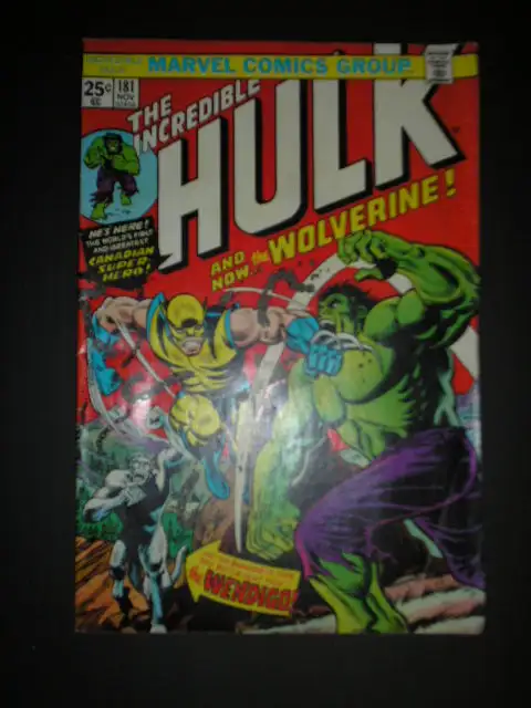 Wolverine Comic #181