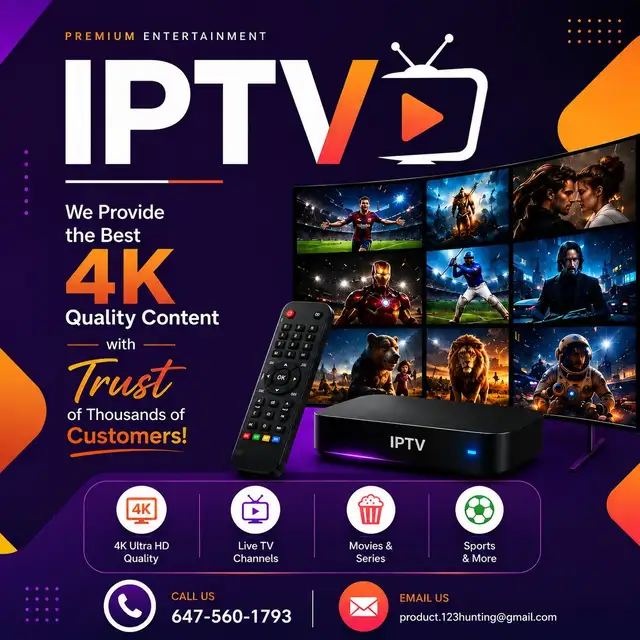 Ultra HD 4K Channels • Fast, Stable