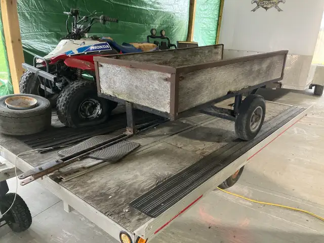 lawn tractor trailer