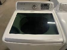 Laveuse sécheuse top load grande cuve sans agitateur Samsung - Photo 2