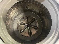 Laveuse sécheuse top load grande cuve sans agitateur Samsung - Photo 4