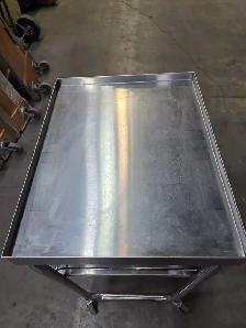Stainless Steel 2 Tier Rolling Trolley - Photo 6