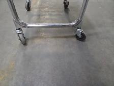 Stainless Steel 2 Tier Rolling Trolley - Photo 7