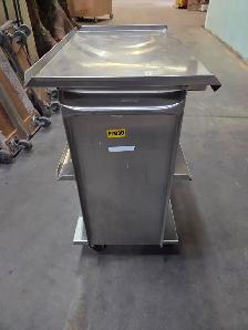 Stainless Steel 3 Tier Rolling Trolley - Photo 4