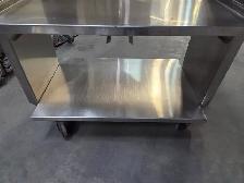 Stainless Steel 3 Tier Rolling Trolley - Photo 7