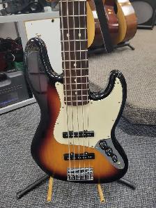 Fender 5 String Electric Jazz Bass V - Brown Sunburst