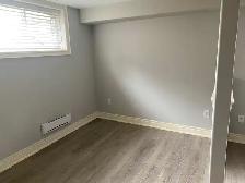 NEWLY RENOVATED, OPEN CONCEPT, BACHELOR BASEMENT APARTMENT
