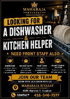 WE NEED FRONT AND KITCHEN STAFF