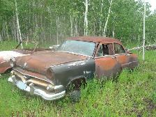 1954 ford convertible for parts or restoration with parts car - Photo 2