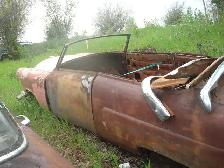 1954 ford convertible for parts or restoration with parts car - Photo 3