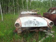 1954 ford convertible for parts or restoration with parts car - Photo 5