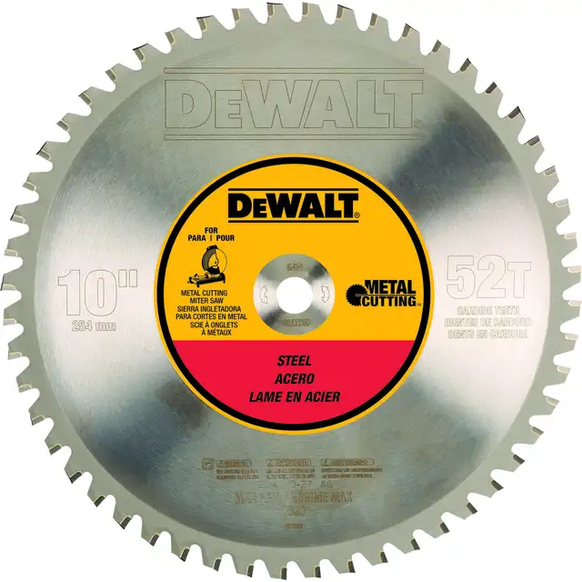 DeWALT® DWA7759 General Purpose Circular Saw Blade, 10 in