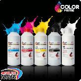Original Color Prime 5-Colour CMYKW Set of High Quality DTF INKS