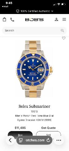 wanted men’s Rolex watch