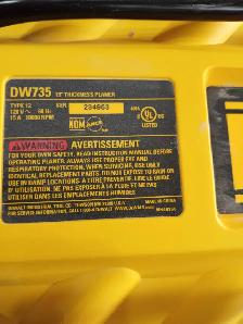 DEWALT SURFACE PLANER    USED ONCE $650.00 FIRM - Photo 4
