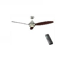 New! Home Decorators Aero Breeze 60' Brushed Nickel Ceiling Fan
