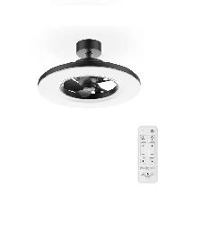New! Sarina 23' indoor Matte Black Ceiling Fan with Remote
