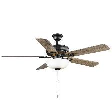 New! Hampton Bay Rothley II 52' Matte Black Ceiling Fan - Photo 2