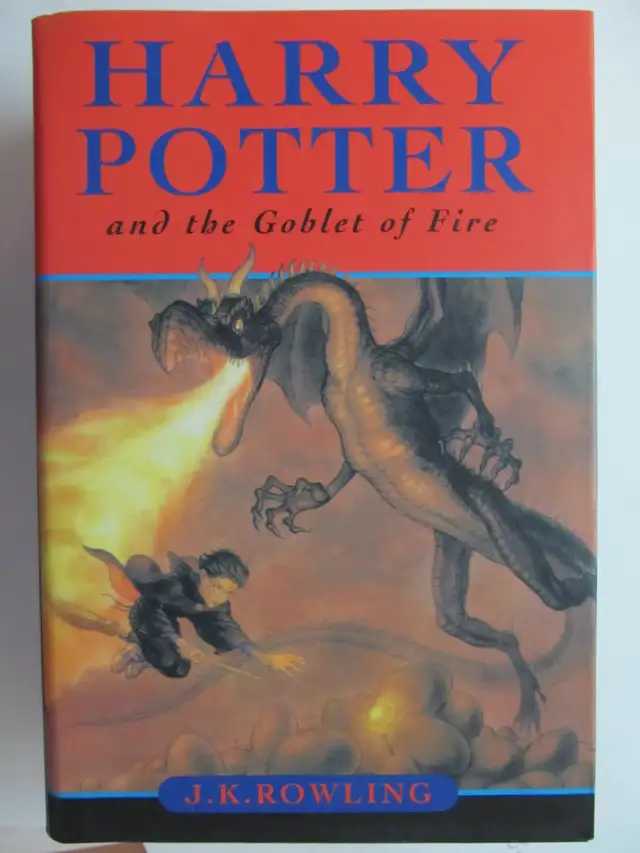 HARRY POTTER and the Goblet of Fire – 2000 HC 1st Ed W/DJ