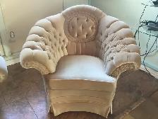 Antique living room furniture,  electric fireplace - Photo 3
