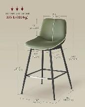 Brand New Modern Set of 2 PU Bar Stools Special $178 - Photo 9