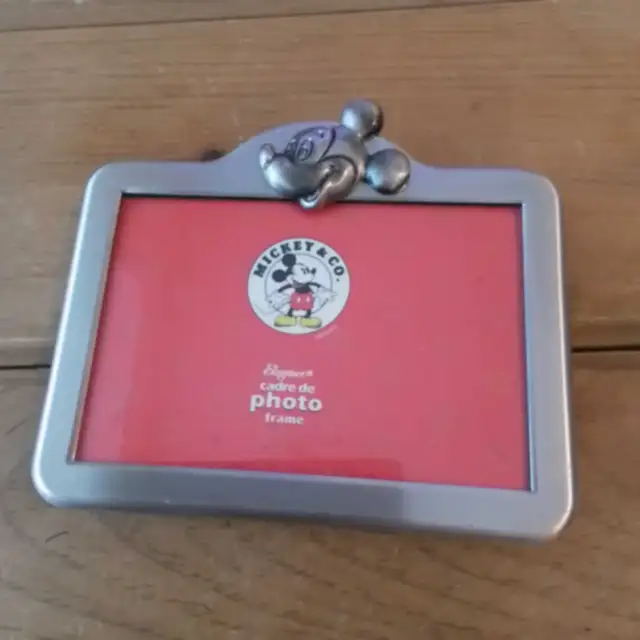 MICKEY MOUSE SILVER PLATED PHOTO FRAME
