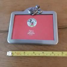 MICKEY MOUSE SILVER PLATED PHOTO FRAME - Photo 3