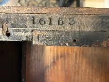 Beautiful antique/vintage solid oak storage bench - Photo 5