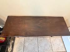 Beautiful antique/vintage solid oak storage bench - Photo 8