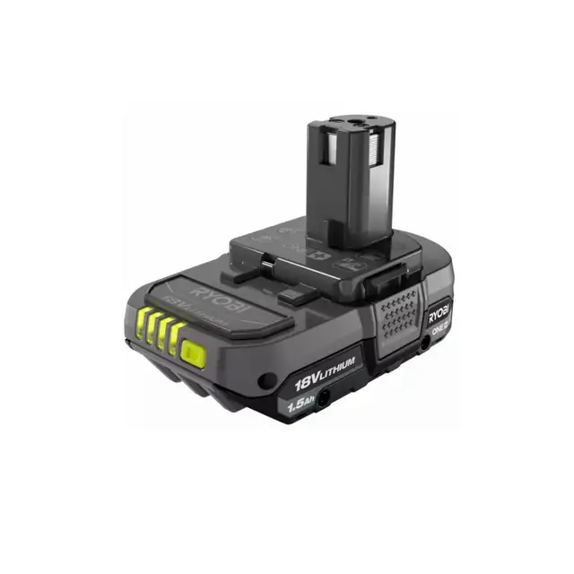 New! RYOBI 18V ONE  1.5 Ah LITHIUM  Compact Battery Fuel Gauge