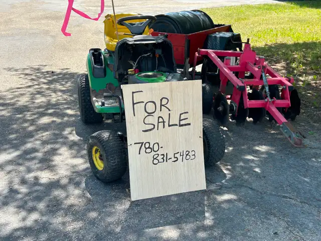 John Deer Tractor and Tree Equipment