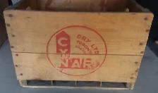 70's Era Vintage CYNAR Dry Ltd. Wooden Pop Crate - Photo 3