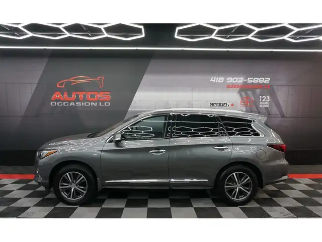 2019 Infiniti QX60 PURE V6 AWD 7 PASS - CUIR TOIT PANO - GPS NAV