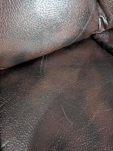 Lay-Z-Boy Genuine Leather Love Seat - Photo 4