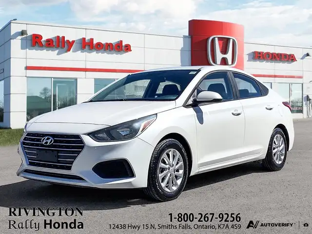 2019 Hyundai Accent 4 Door Preferred Manual
