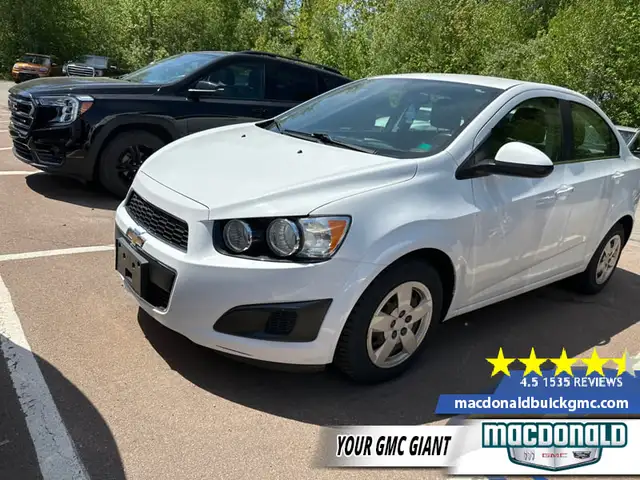 2015 Chevrolet Sonic LT - Heated Seats - Bluetooth - $200 B/W