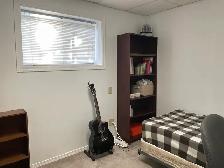 A fully furnished bright Bachelor suite, private entrance