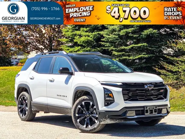 2026 Chevrolet Equinox AWD RS- Panoramic Sunroof - Convenience