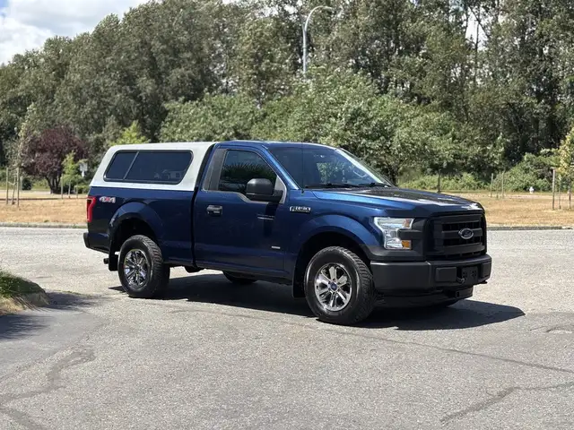 2015 Ford F-150 4x4 Single Cab Pickup With Canopy