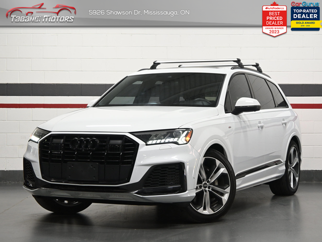 2023 Audi Q7 Technik S-Line No Accident B&O Vented Seats HUD 360