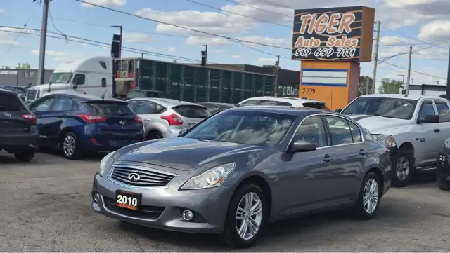 2010 Infiniti G37 X, WELL MAINTAINED, ONLY 134KMS, CERTIFIED