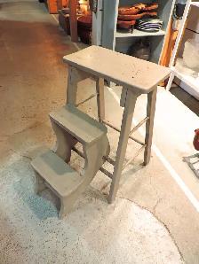 Vintage Painted Step Ladder