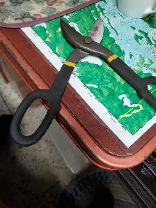 pair of 10-in tin or aluminum snips - Photo 2